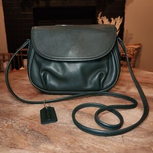 Vintage Coach Green Cafe Bag